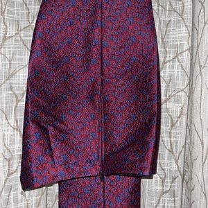 Carolina Herrera Silk Trousers with superb detail